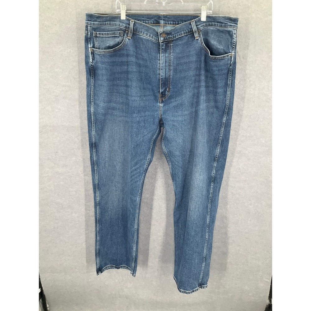 Levi's‎ Men's Jeans Blue Wash Denim Workwear Fit Casual Sz 44x31